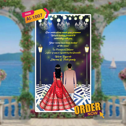 Wedding Video Invitation | Shadi Invitation | AI-1007