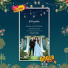 Sikh Wedding Invitation Video | Blueish Theme | AI-1159