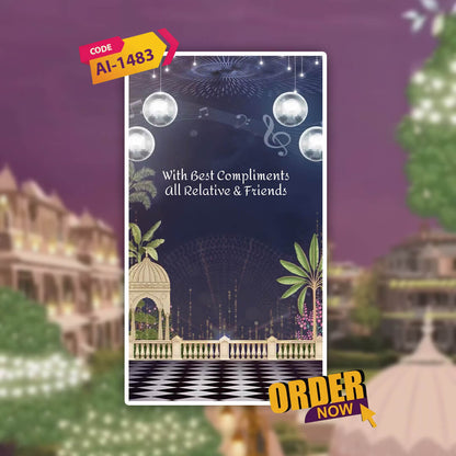 Reception Party Invitation Video | AI-1483