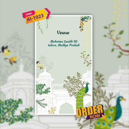 Wedding Video Invitation | Romantic | AI-1023