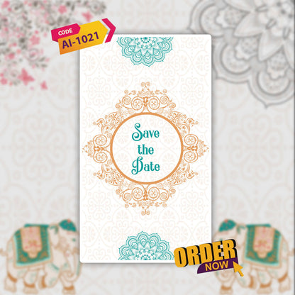 Wedding Video Invitation | Elegant Styled Text | AI-1021
