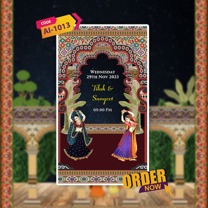 Wedding Video Invitation | animated | AI-1013