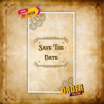 Wedding Video Invitation | Classis | AI-1028