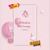 Baby Naming Ceremony | Cradle Ceremony Invitation Video | AI-1336