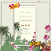 Save The Date Invitation Video & Days to Go Invites | Floral | AI-1375