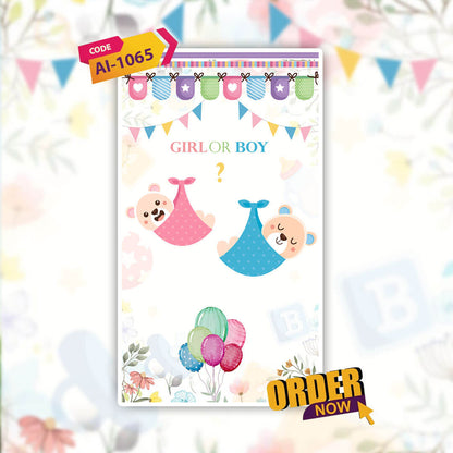Baby Shower Invitation Video | Custom Baby shower | AI-1065
