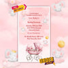 Baby Naming Ceremony | Cradle Ceremony Invitation Video | AI-1443
