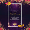 Navjote Ceremony Invitation Video | Zoroastrian Ceremony | AI-1257
