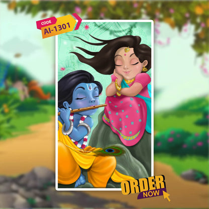 Digital Wedding Invitation Video | Whimsical Theme | AI-1301