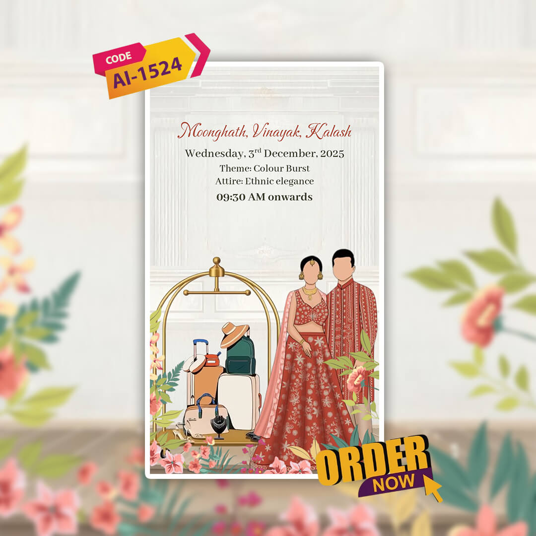 Wardrobe Planner Invitation Video | AI-1524