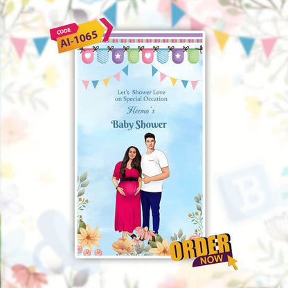Baby Shower Invitation Video | Custom Baby shower | AI-1065