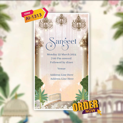 Digital Wedding Invitation Video | Vivah Invitation | AI-1313