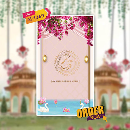 Digital Wedding Invitation Video | Cinematic |AI-1369