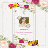 First Holy Communion Invitation Video | Easy & Beautiful |AI-1215