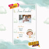 Baptism Ceremony Invitation Video | Floral Design | AI-1082