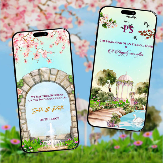 Wedding Video Invitation | Modern Theme |  AI-1003