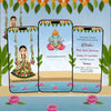 Half Saree Ceremony Invitation Video | Saree eCard | AI-1074