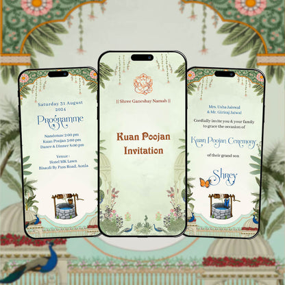Kua Poojan Invitation Video | Spiritual Invite | AI-1314