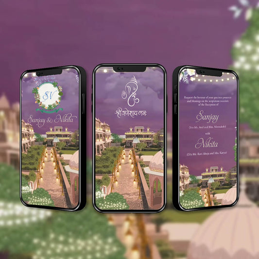 Reception Party Invitation Video | AI-1483