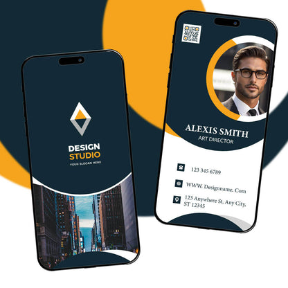 Business Visiting Card Video Template | Modern template | AI-1421