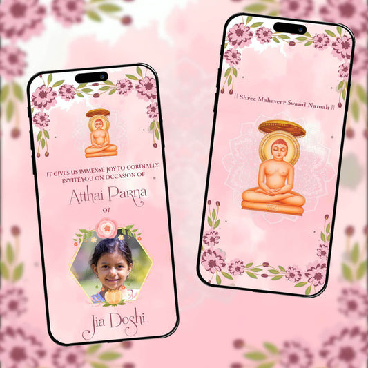 Jain Parna Invitation Video | Varshitap Parna | AI-1446