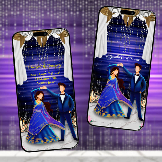 Sangeet Ceremony Invitation Video | AI-1242