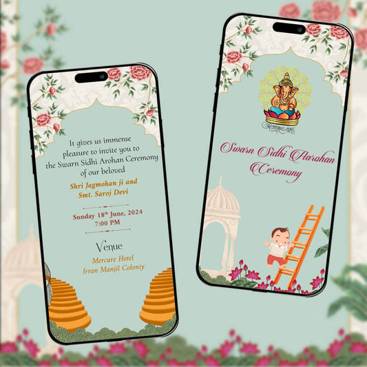 Swarn Sidi Invitation Video | Modern Invite | AI-1296