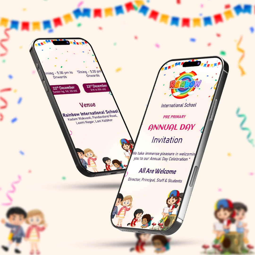 Annual Function Invitation Video | Elegant & Shareable | AI-1424