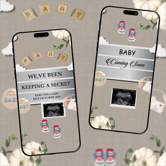 Pregnancy Announcement Video Invitation | Custom Pregnancy Announcement | AI-1034
