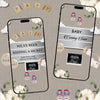 Pregnancy Announcement Video Invitation | Custom Pregnancy Announcement | AI-1034