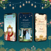 Sikh Wedding Invitation Video | Blueish Theme | AI-1159