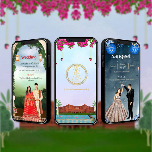 Jain Wedding Video Invitation | Cultural Cues| AI-1220