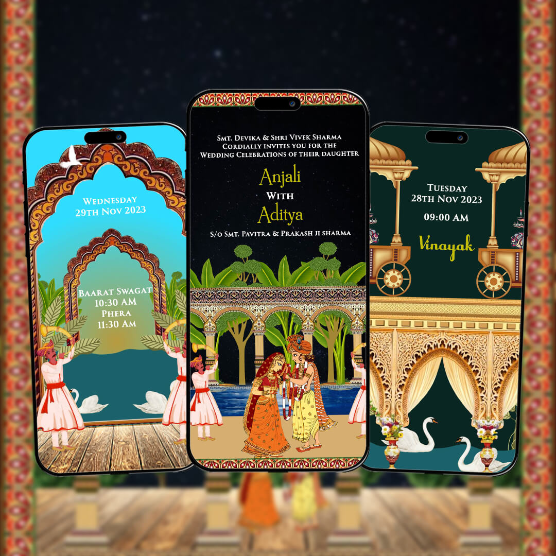 Wedding Video Invitation | animated | AI-1013