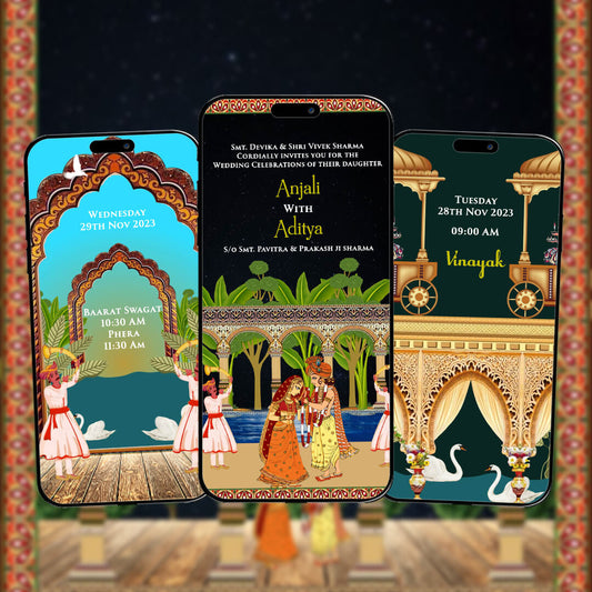 Wedding Video Invitation | animated | AI-1013