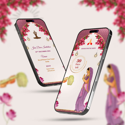 Jain Diksha Invitation Video | Premium | AI-1353