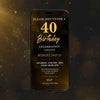 Digital Birthday Invitation Video | Bold Style | AI-1258
