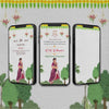 Half Saree Ceremony Invitation Video | Ritu Kala Samskara invite| AI-1075