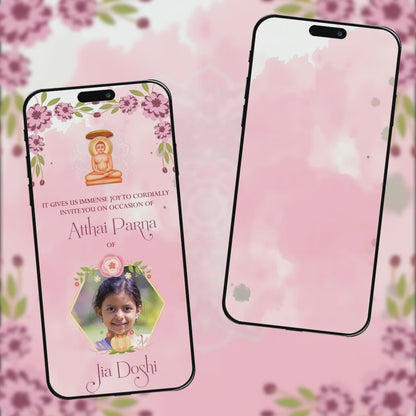 Jain Parna Invitation Video | Varshitap Parna | AI-1446
