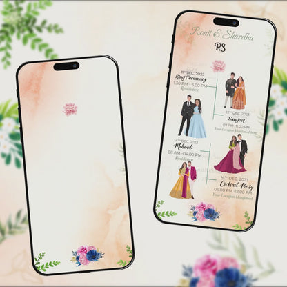 Wedding Video Invitation | Vivah Invitation | AI-1008