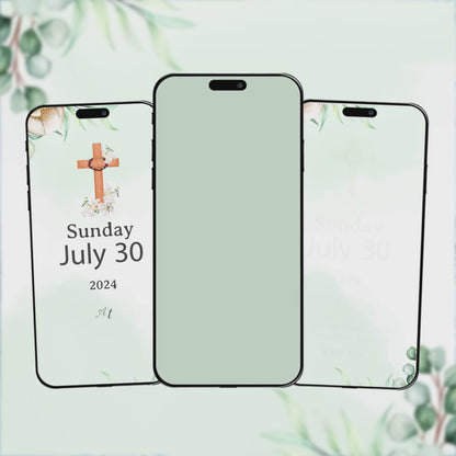 Baptism Ceremony Invitation Video | Digital Christening Invite | AI-1079