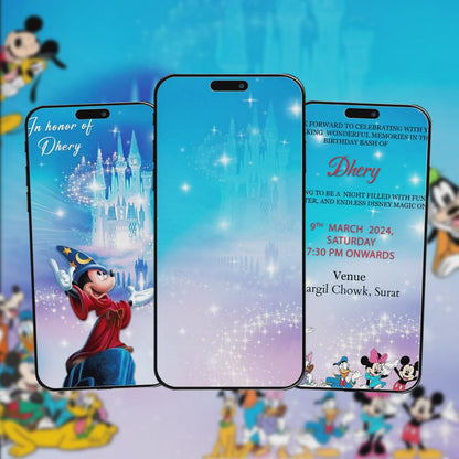 Birthday Invitation Video | Magical Theme | AI-1441