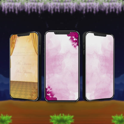 Anniversary Video Invitation | Romantic Journey | AI-1260