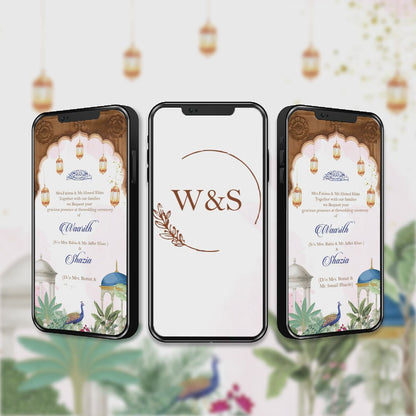 Muslim Wedding Invitation Video | Elegant Theme | AI-1132