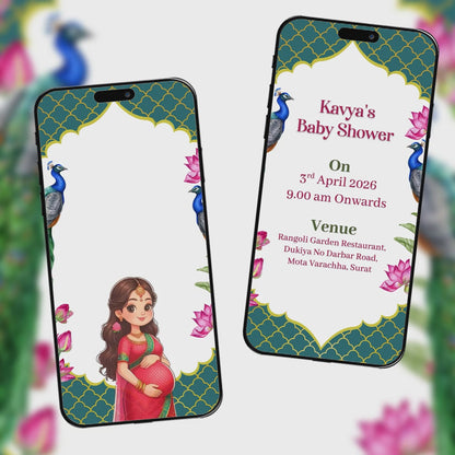 Baby Shower Invitation Video | Digital Video Invitation | AI-1537