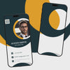 Business Visiting Card Video Template | Modern template | AI-1421