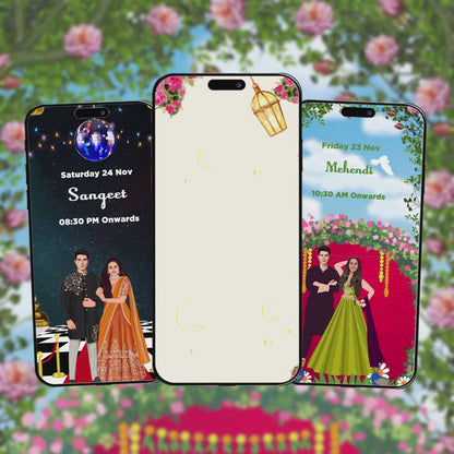 Wedding Video Invitation | Classical Theme | AI-1004