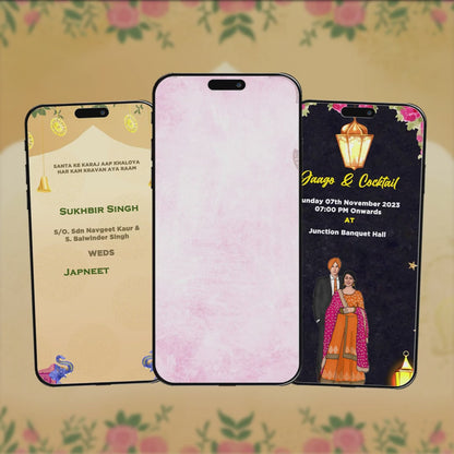 Wedding Video Invitation | Nikah, Shaadi, Vivah Style | AI-1009