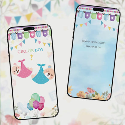 Baby Shower Invitation Video | Custom Baby shower | AI-1065