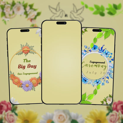Engagement & Ring Ceremony Video Invitation | Cheerful | AI-1153