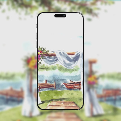 Save The Date Invitation Video & Days to Go Invites | Joy | AI-1104